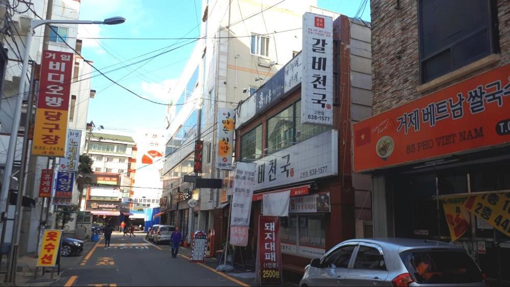Geoje A-Plus Hotel Bagian luar foto